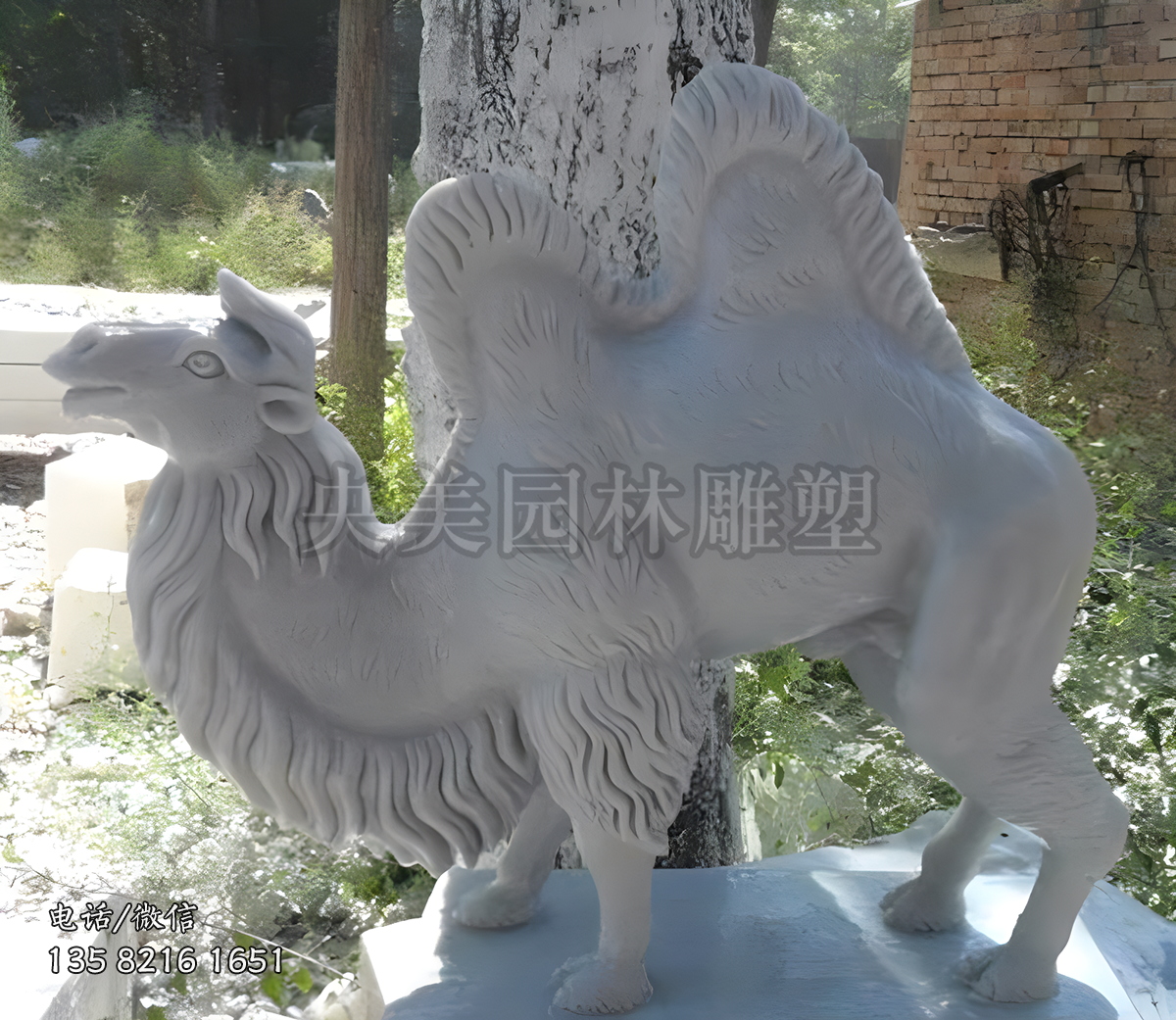 汉白玉赢博官网骆驼