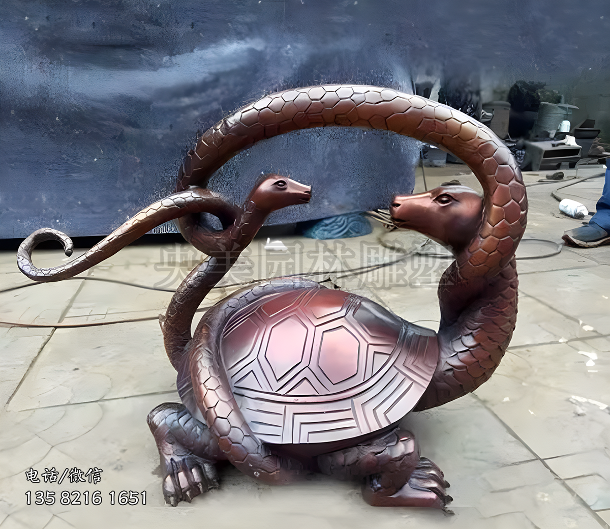 玄武铜雕塑