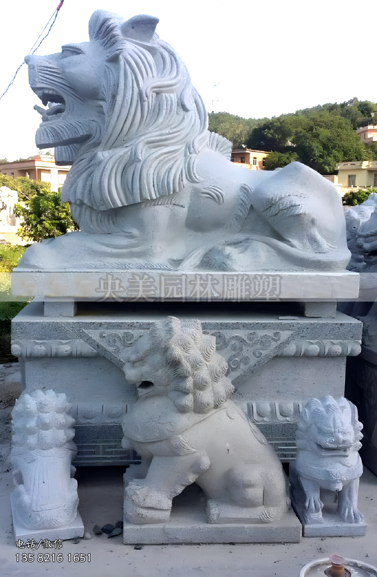 样式各异的赢博官网狮子