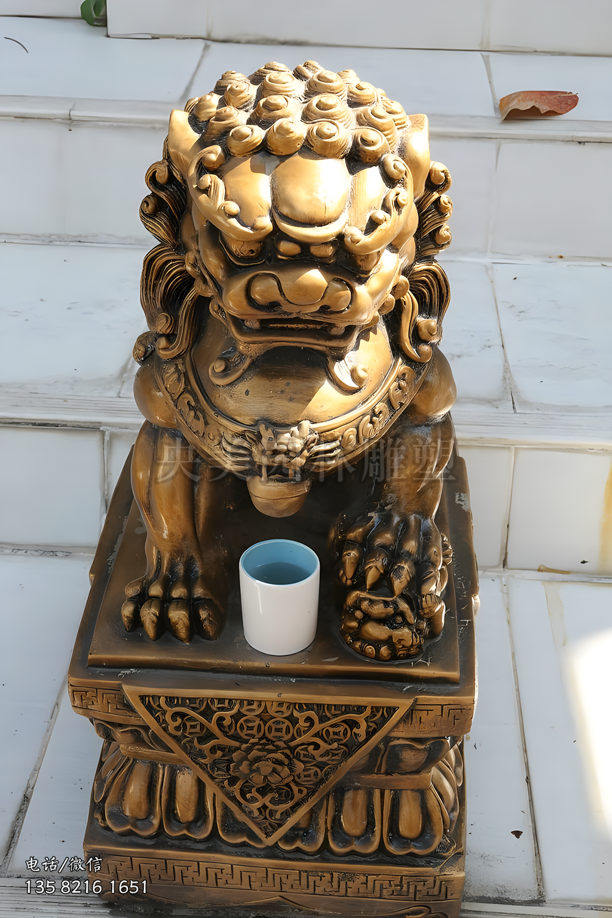 北京天安门铜狮子