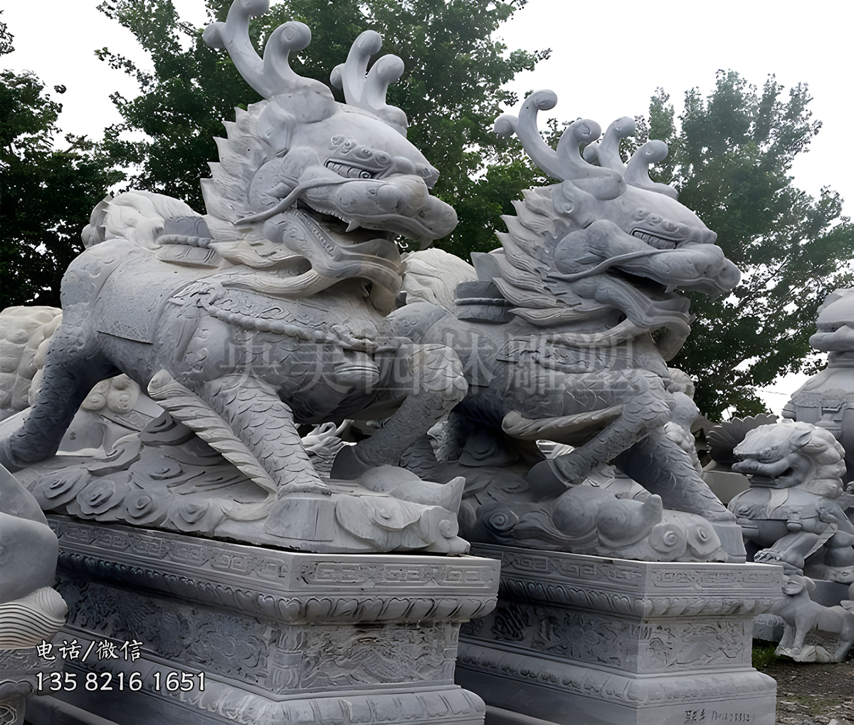青石陵园祥瑞麒麟赢博官网
