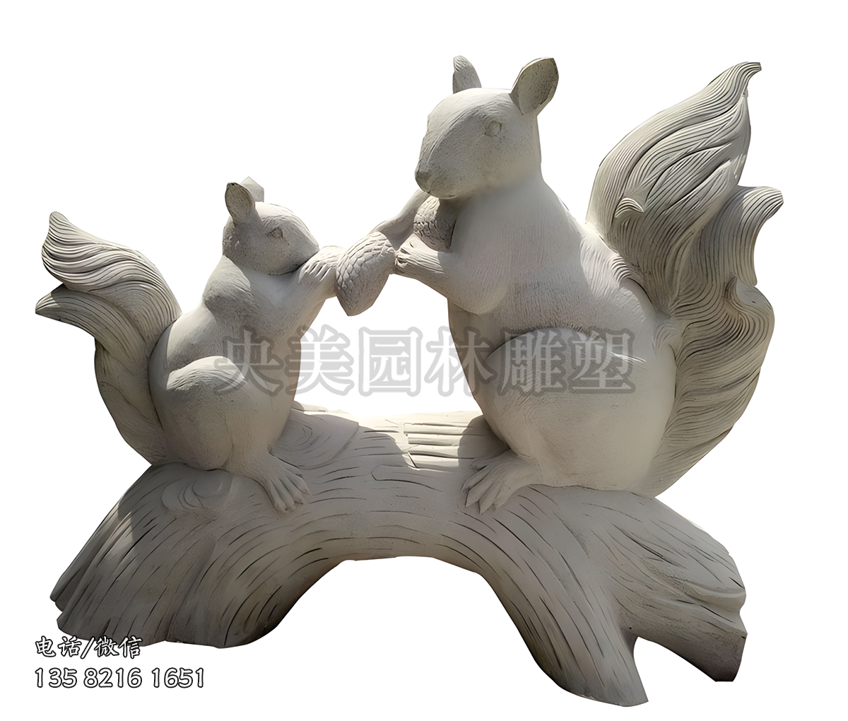 两只站在树枝上的松鼠赢博官网
