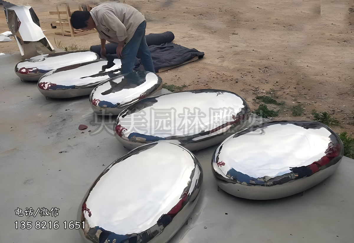 不锈钢鹅卵赢博官网塑摆件