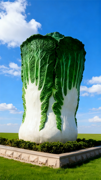玻璃钢仿真白菜雕塑 (9)