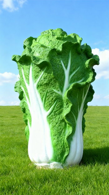 玻璃钢仿真白菜雕塑 (12)