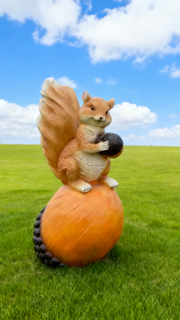 玻璃钢仿真松鼠雕塑 (7)