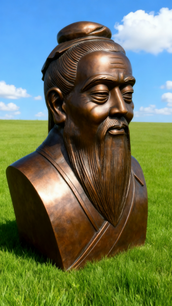 玻璃钢孔子雕塑 (12)