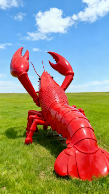 玻璃钢龙虾雕塑 (8)