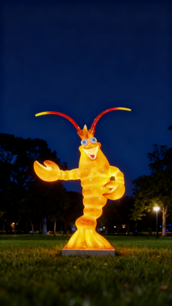 玻璃钢龙虾雕塑 (17)