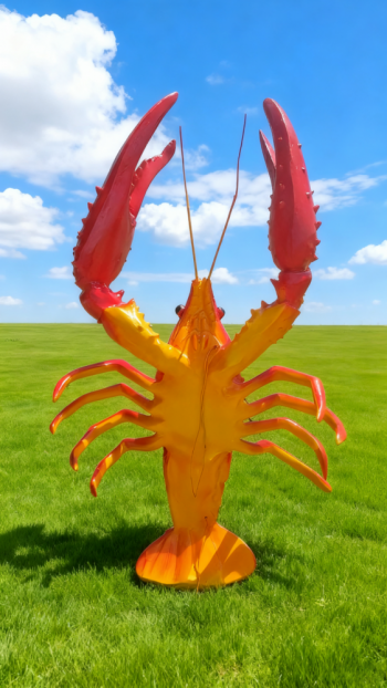 玻璃钢龙虾雕塑 (19)