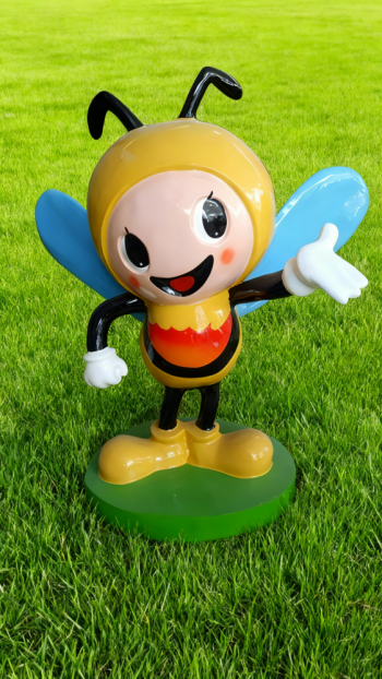 玻璃钢卡通蜜蜂雕塑 (20)
