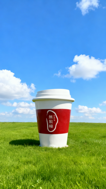 玻璃钢仿真奶茶杯雕塑 (25)