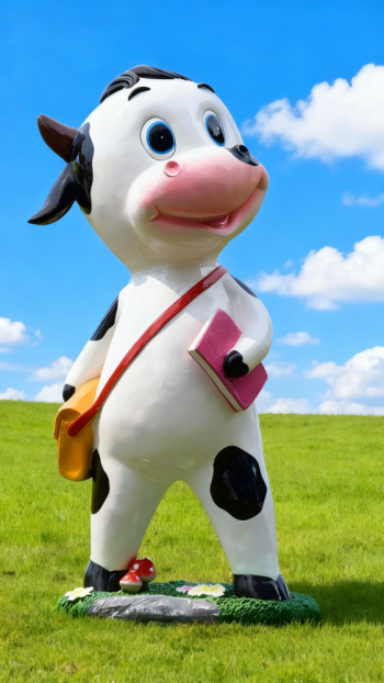 玻璃钢奶牛雕塑 (17)