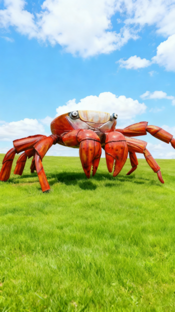 玻璃钢螃蟹雕塑 (12)