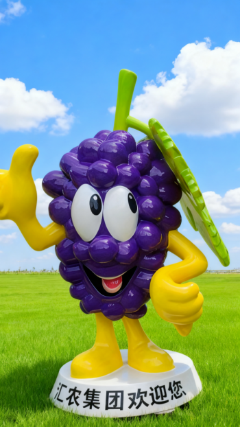 玻璃钢葡萄雕塑 (6)