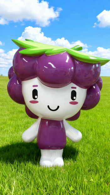 玻璃钢葡萄雕塑 (7)