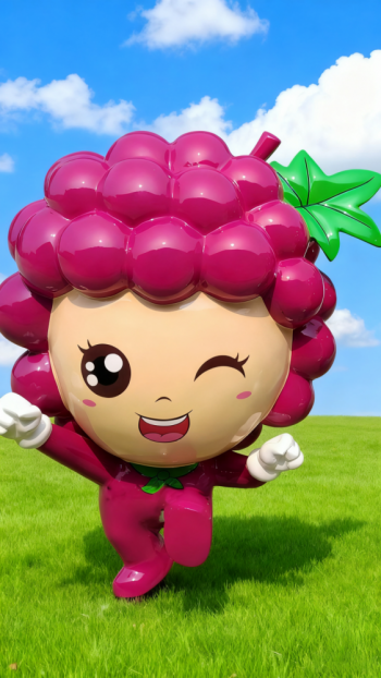 玻璃钢葡萄雕塑 (8)