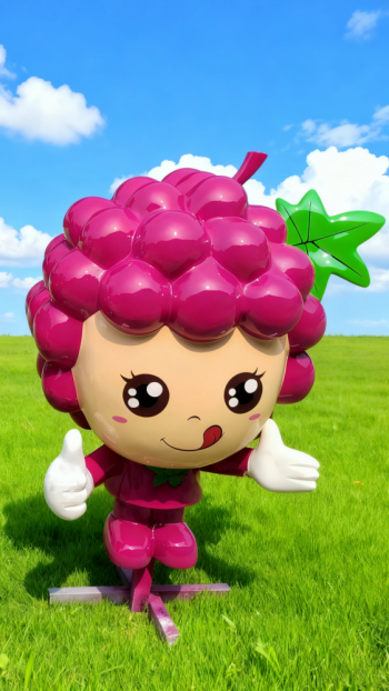 玻璃钢葡萄雕塑 (9)