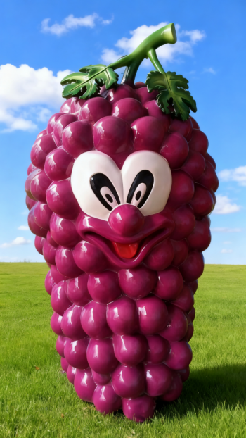 玻璃钢葡萄雕塑 (12)