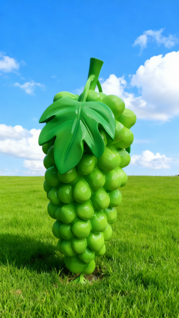 玻璃钢葡萄雕塑 (13)