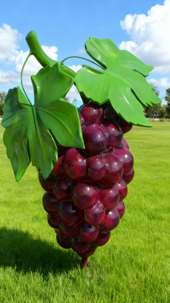玻璃钢葡萄雕塑 (14)