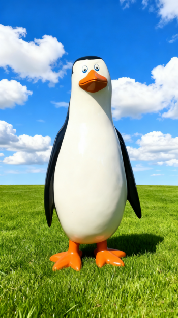 玻璃钢企鹅雕塑 (5)