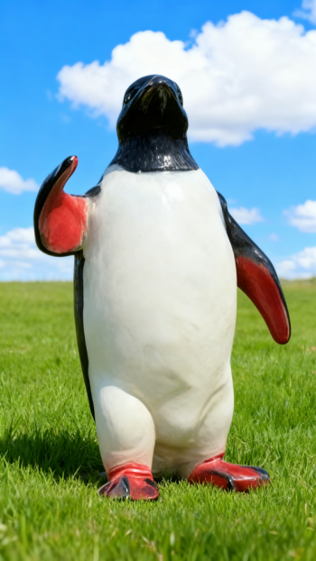 玻璃钢企鹅雕塑 (10)