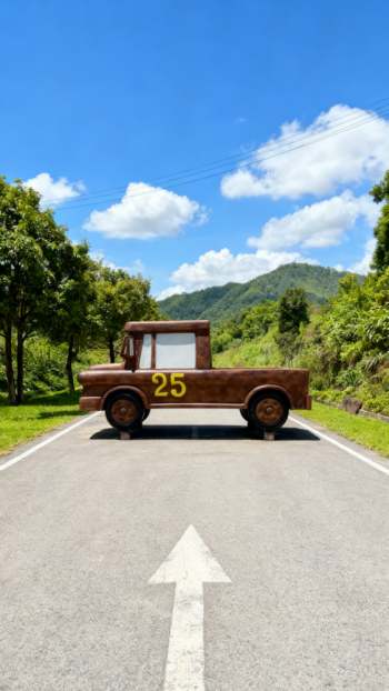 玻璃钢汽车雕塑 (13)