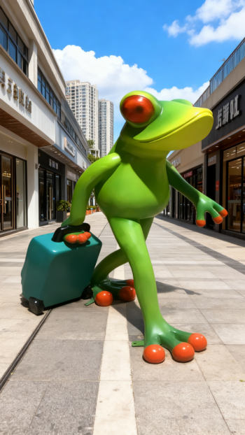 玻璃钢青蛙雕塑 (16)