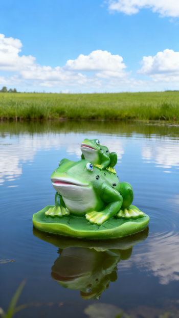 玻璃钢青蛙雕塑 (23)