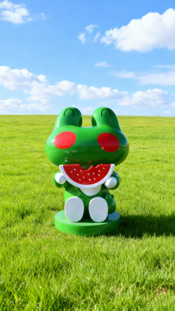 玻璃钢青蛙雕塑 (24)