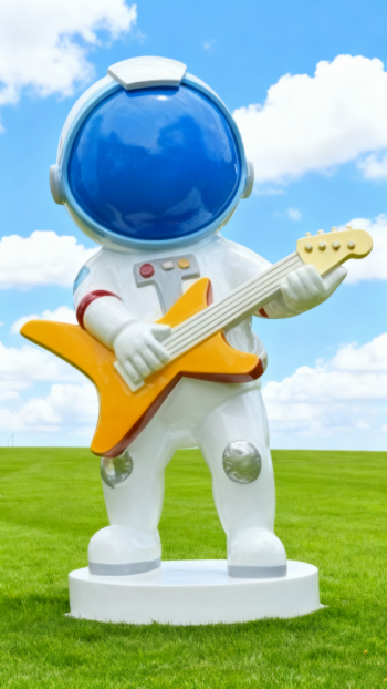 玻璃钢太空人雕塑 (4)