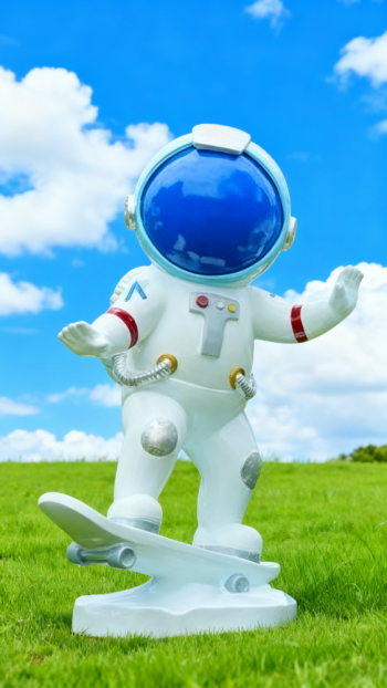 玻璃钢太空人雕塑 (18)