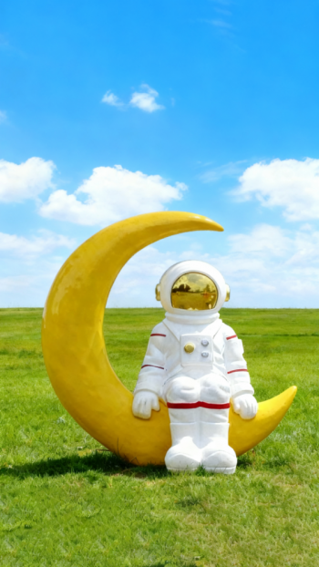 玻璃钢太空人雕塑 (20)