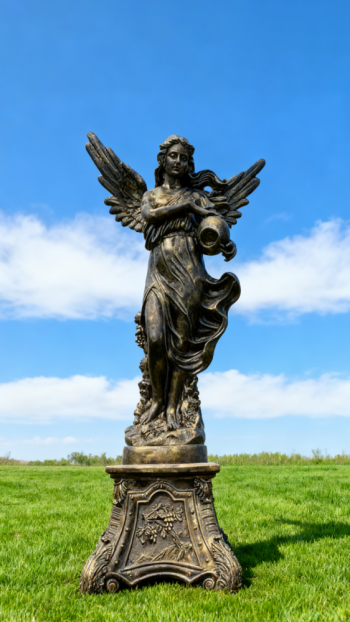 玻璃钢天使雕塑 (8)