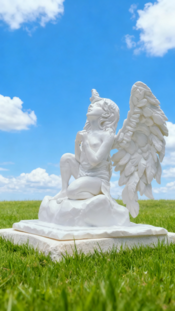 玻璃钢天使雕塑 (13)