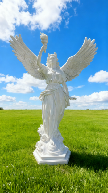 玻璃钢天使雕塑 (15)