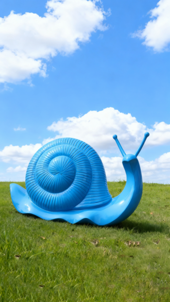 玻璃钢蜗牛雕塑 (3)