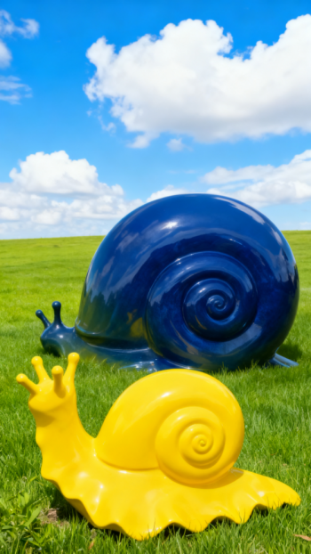 玻璃钢蜗牛雕塑 (7)