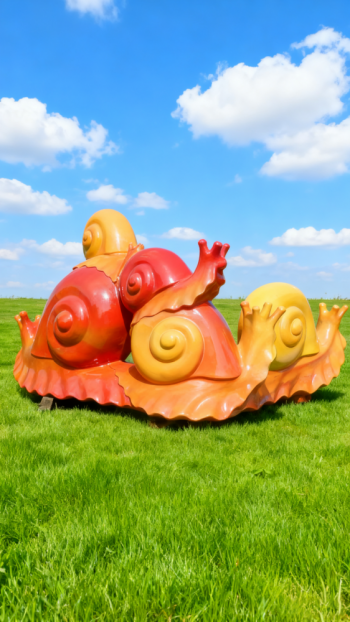 玻璃钢蜗牛雕塑 (8)