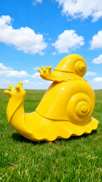 玻璃钢蜗牛雕塑 (10)