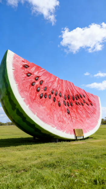 玻璃钢西瓜雕塑 (4)