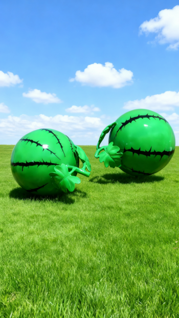 玻璃钢西瓜雕塑 (11)