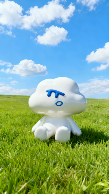 玻璃钢云朵雕塑 (2)