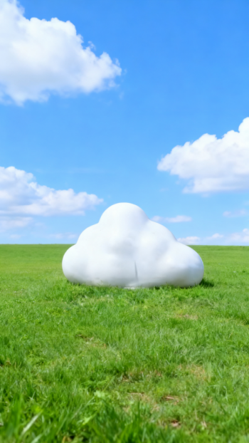 玻璃钢云朵雕塑 (9)