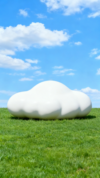 玻璃钢云朵雕塑 (10)