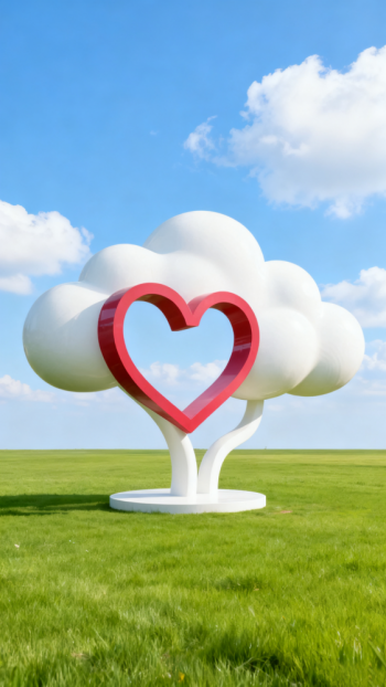 玻璃钢云朵雕塑 (14)