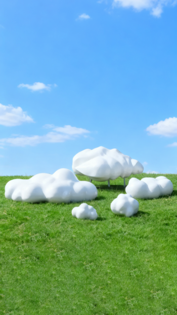 玻璃钢云朵雕塑 (15)