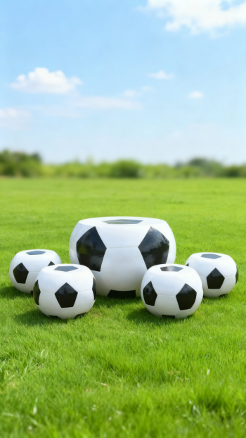 玻璃钢足球雕塑 (3)