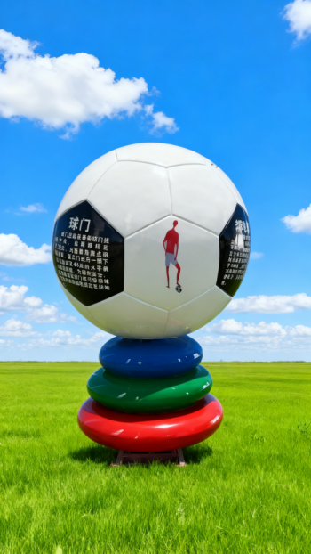玻璃钢足球雕塑 (9)